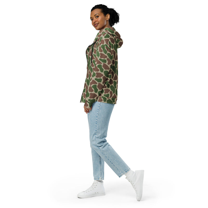 Giraffe Kangwane South African CAMO Unisex Zip Hoodie