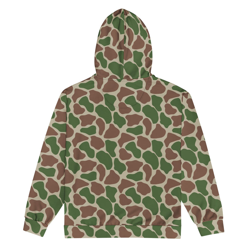 Giraffe Kangwane South African CAMO Unisex Zip Hoodie