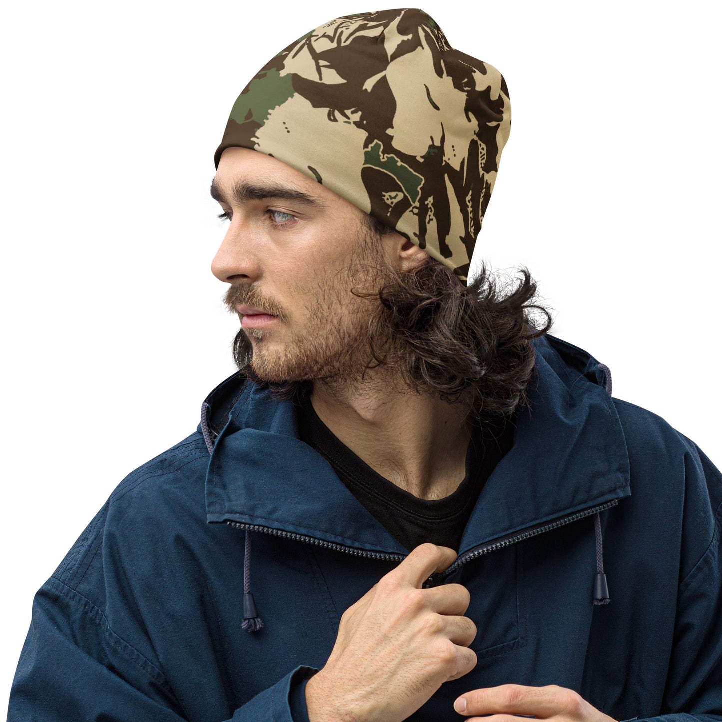 South African KOEVOET Police CAMO Beanie - S - Beanies