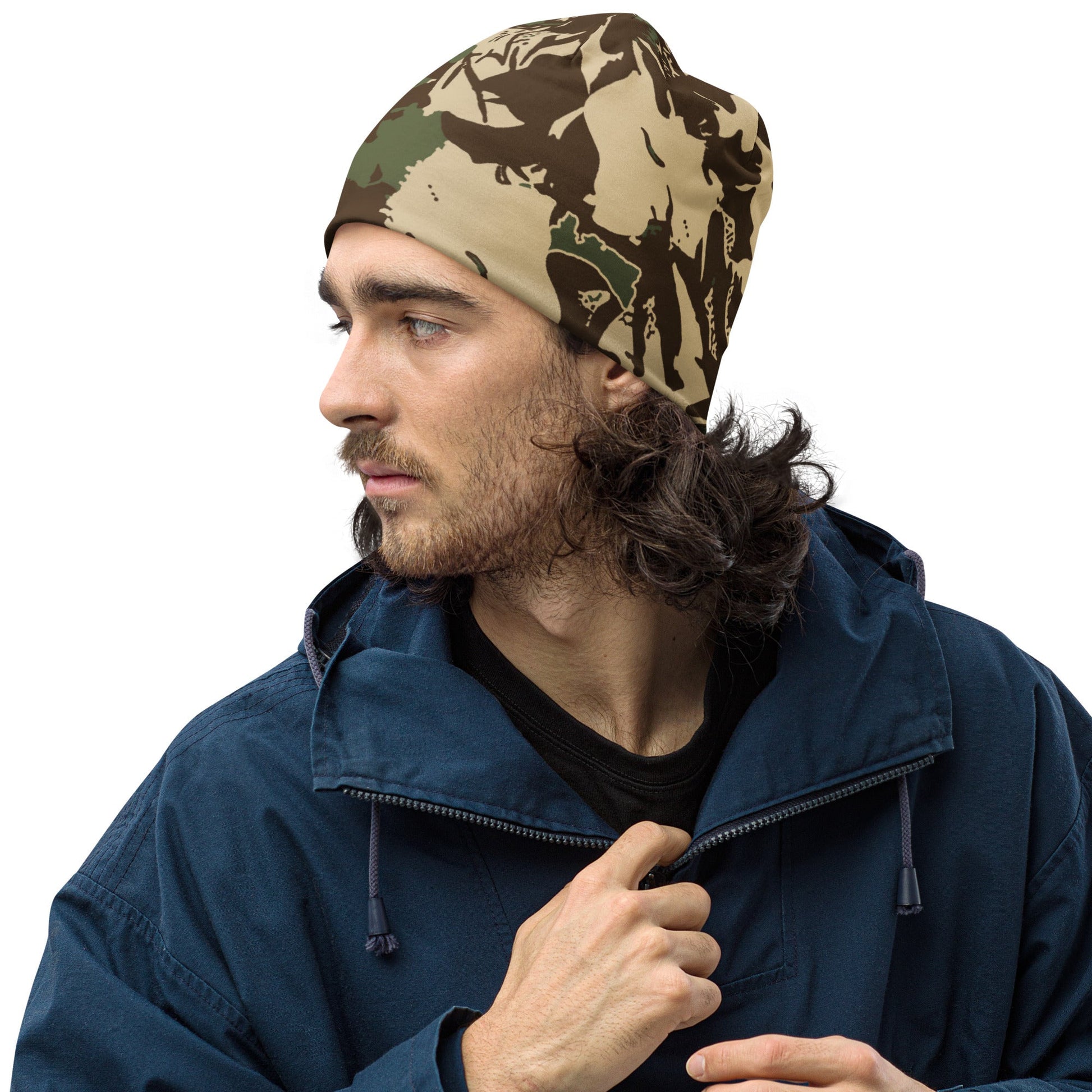 South African KOEVOET Police CAMO Beanie - S - Beanies