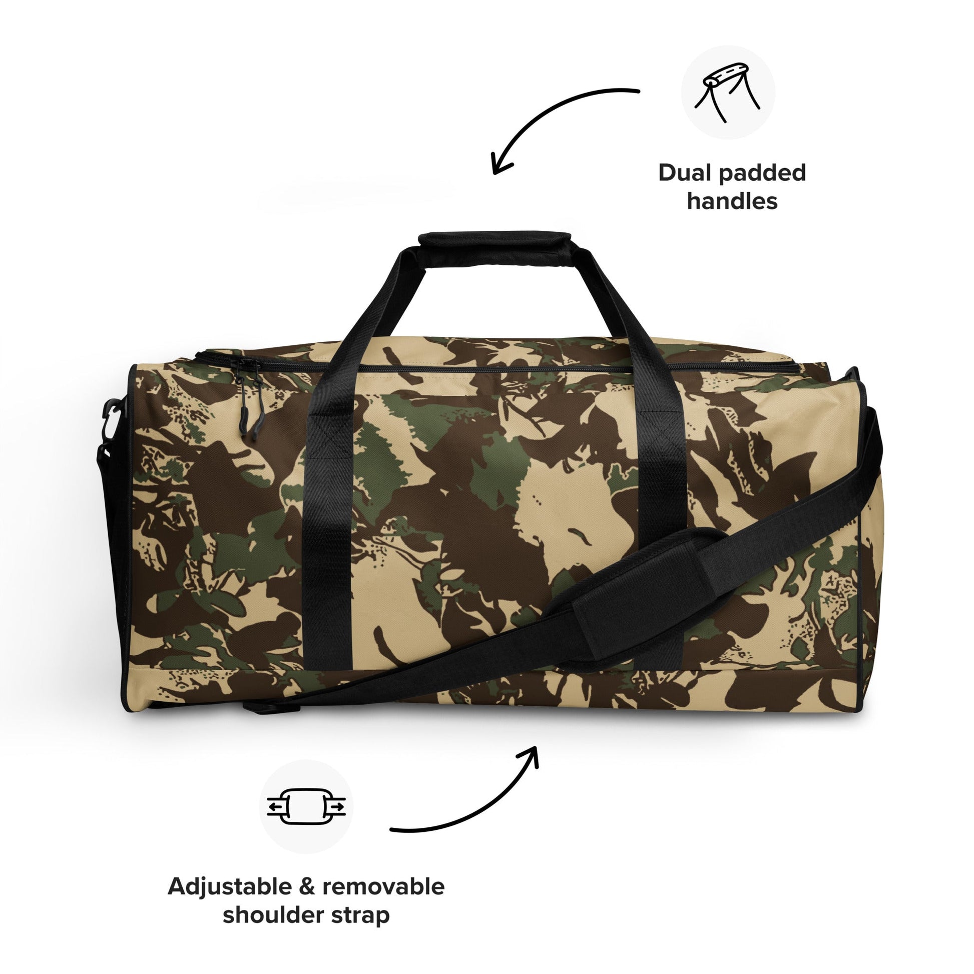 South African KOEVOET Police CAMO Duffle bag - Bags