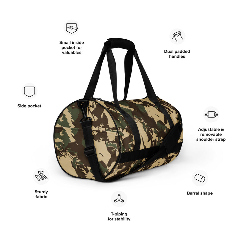 Koevoet Grasslands South African CAMO Gym Bag
