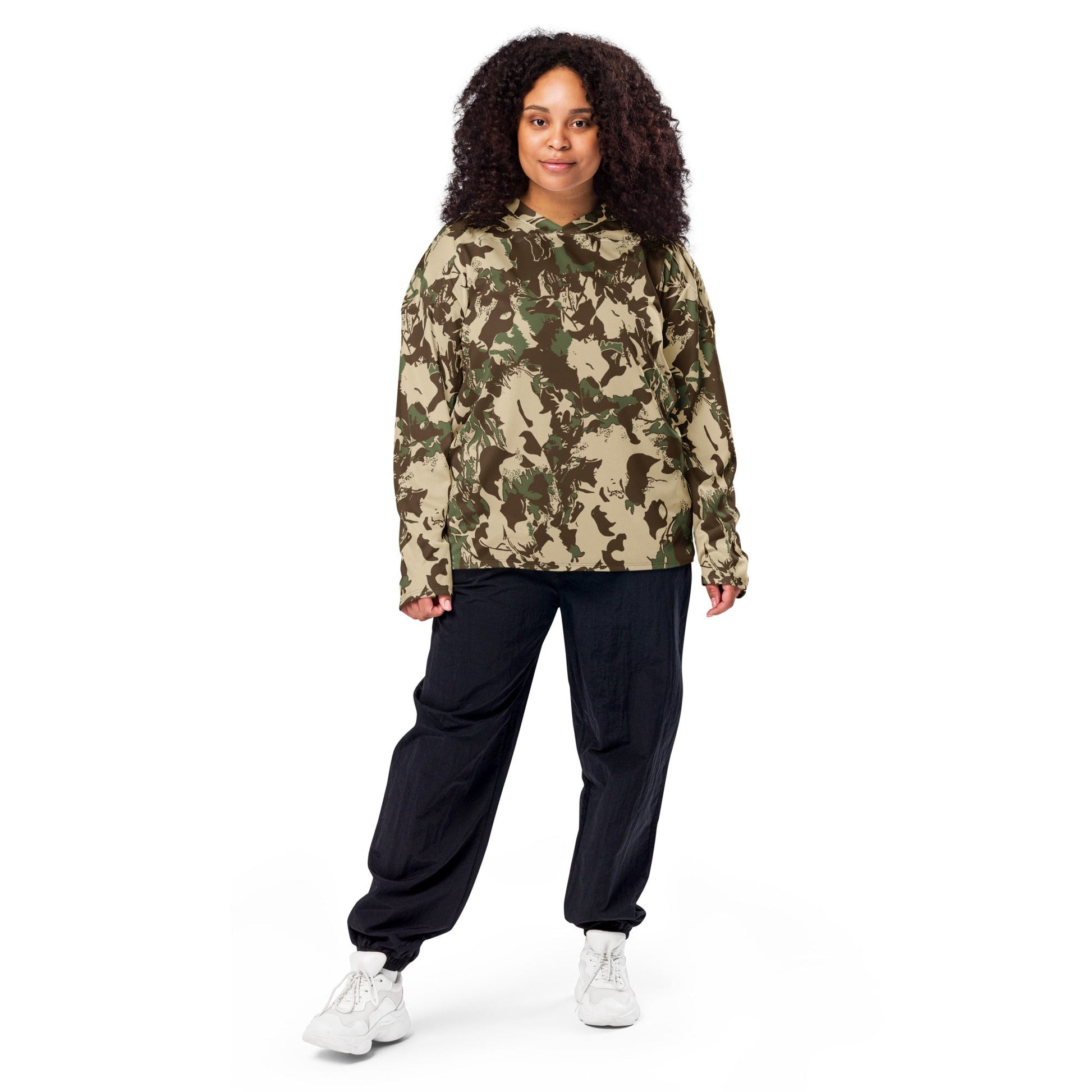 South African KOEVOET Police CAMO hockey fan jersey - Hockey Jerseys