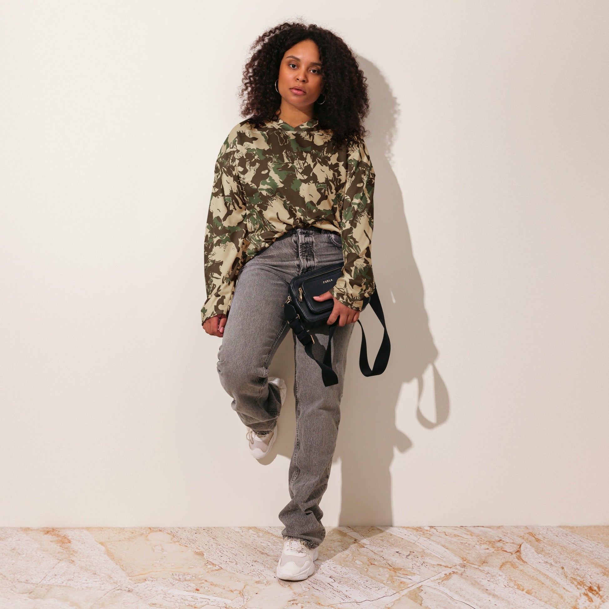 South African KOEVOET Police CAMO hockey fan jersey - Hockey Jerseys