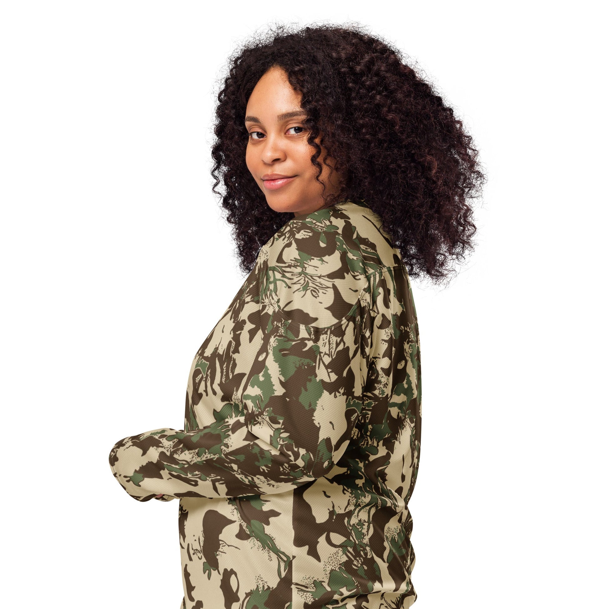 South African KOEVOET Police CAMO hockey fan jersey - Hockey Jerseys