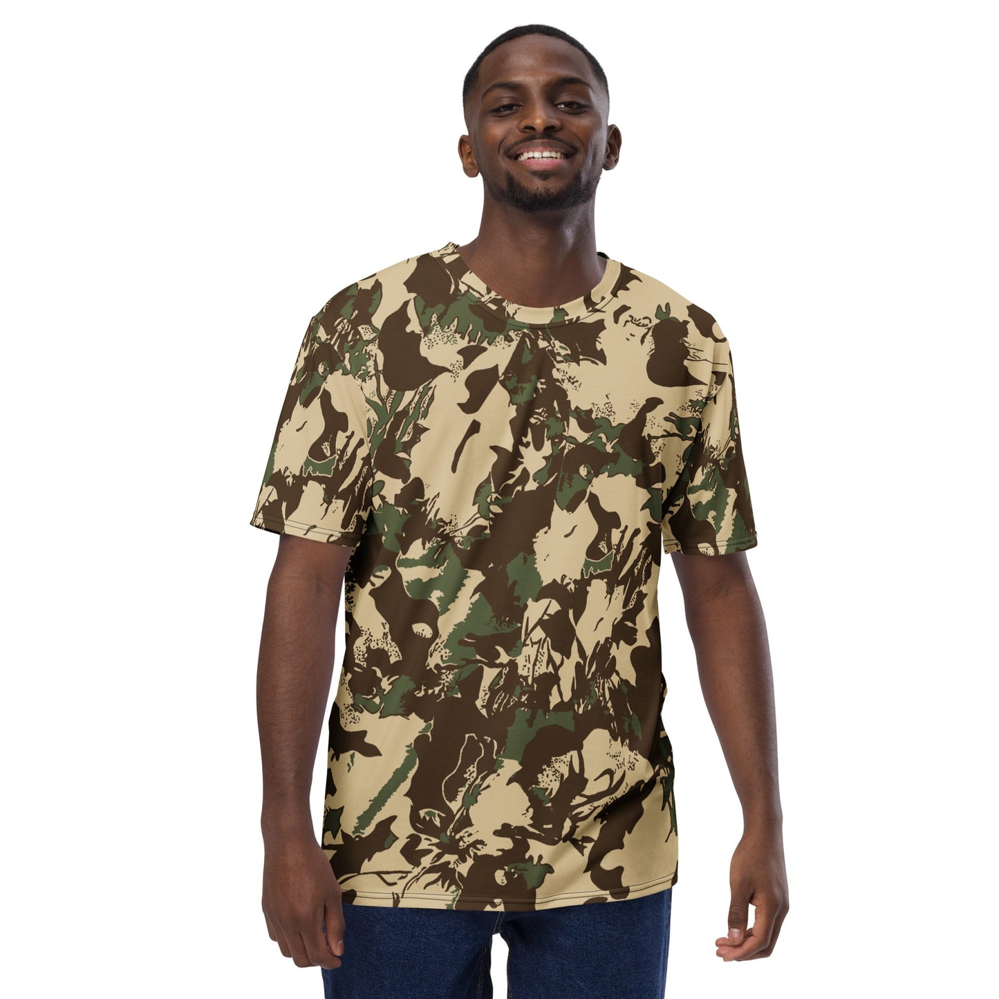 South African KOEVOET Police CAMO Mens t-shirt - T-Shirts