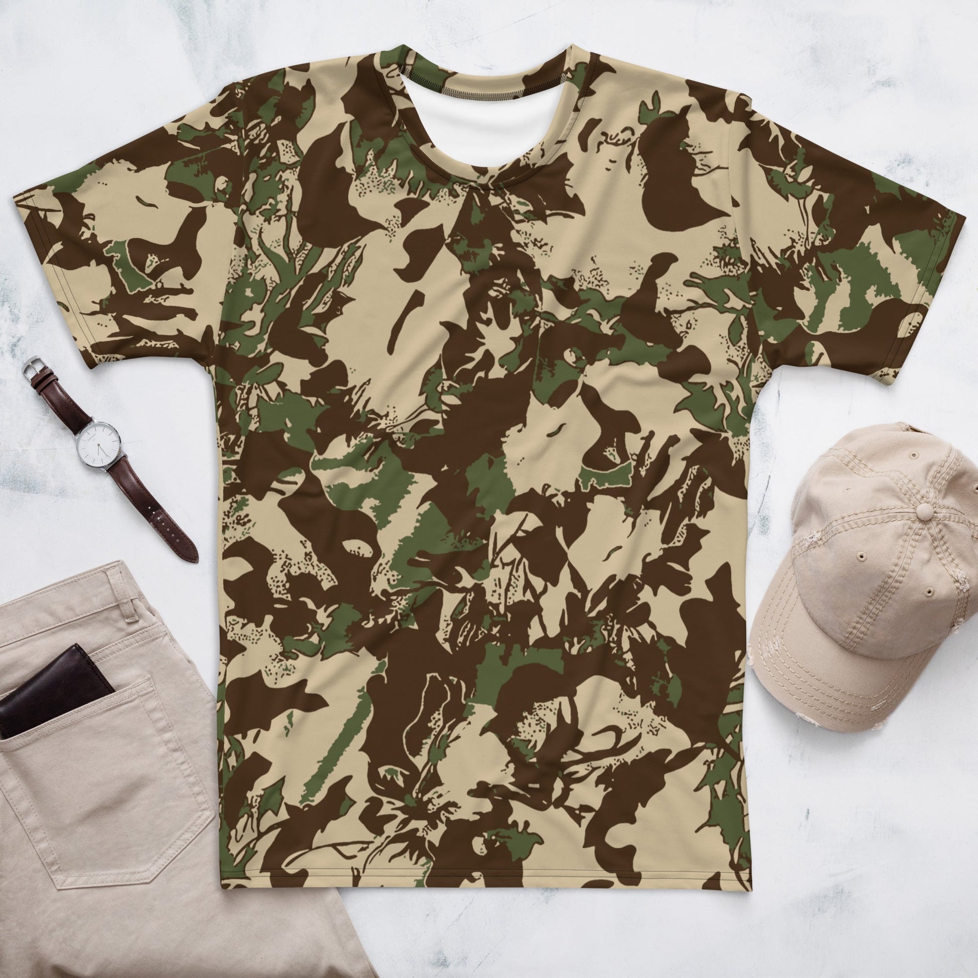 South African KOEVOET Police CAMO Mens t-shirt - XS - T-Shirts