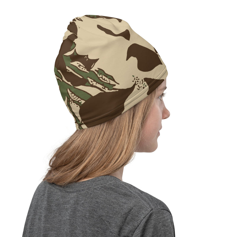 Koevoet Grasslands South African CAMO Neck Gaiter - Head