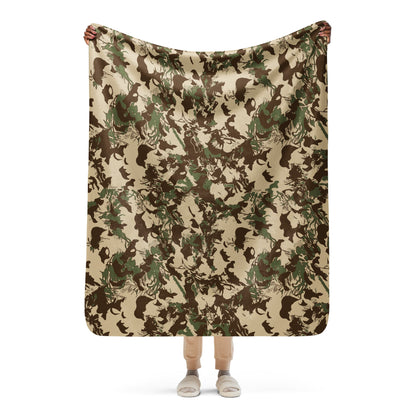 South African KOEVOET Police CAMO Sherpa blanket 50″×60″ Blankets