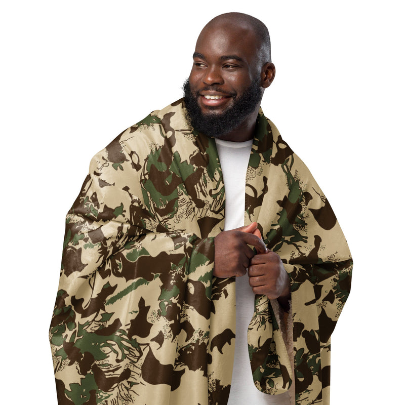 Koevoet Grasslands South African CAMO Sherpa Blanket