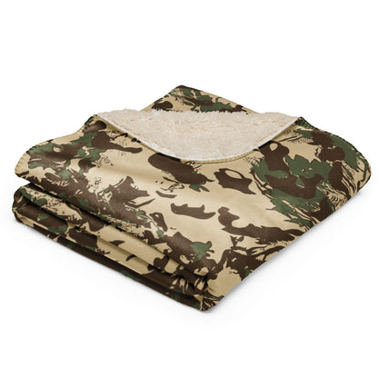 South African KOEVOET Police CAMO Sherpa blanket Blankets