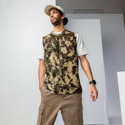 Koevoet Grasslands South African CAMO Unisex Basketball Jersey - 2XS