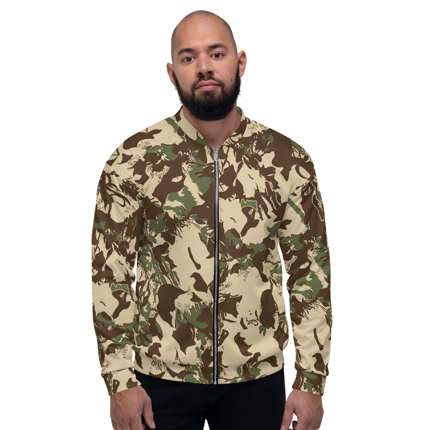 South African KOEVOET Police CAMO Unisex Bomber Jacket - Jackets