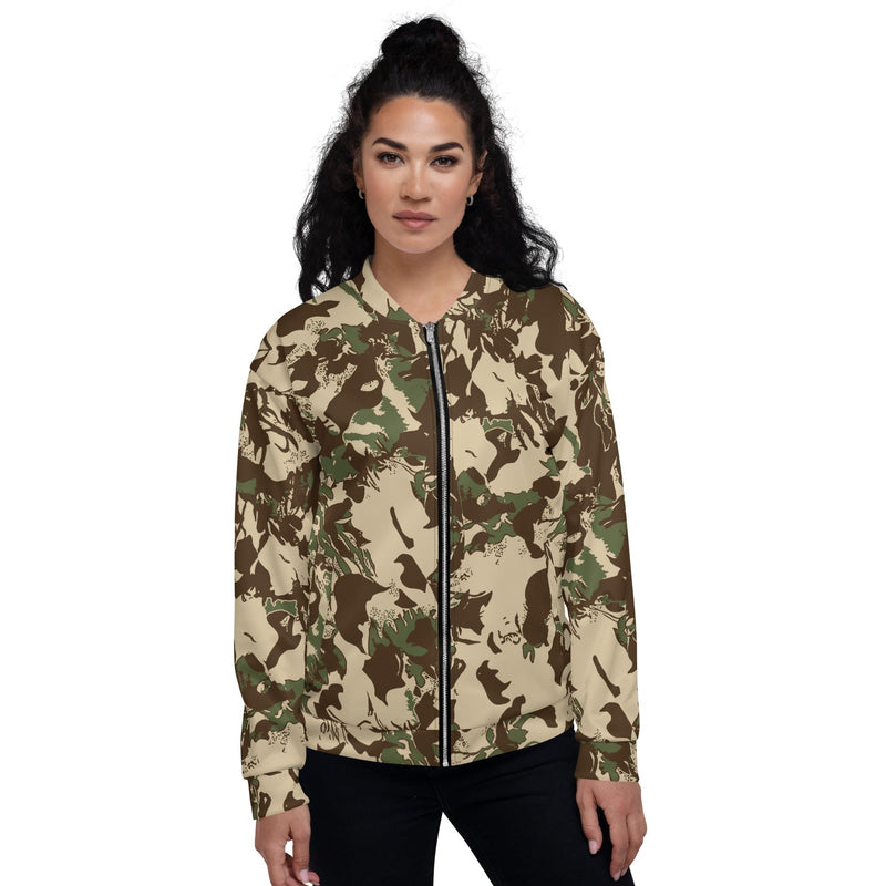 Koevoet Grasslands South African CAMO Unisex Bomber Jacket
