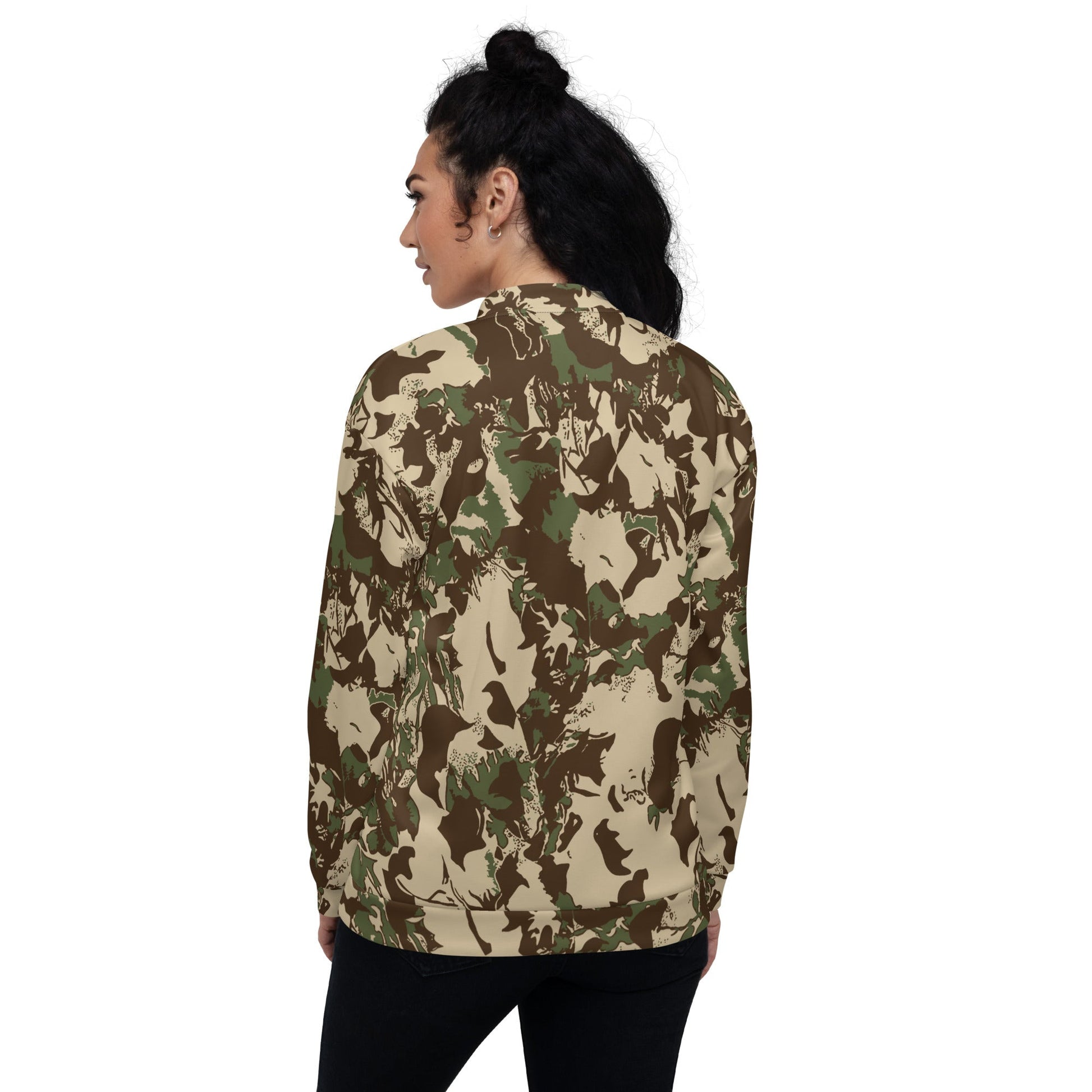 South African KOEVOET Police CAMO Unisex Bomber Jacket - Jackets