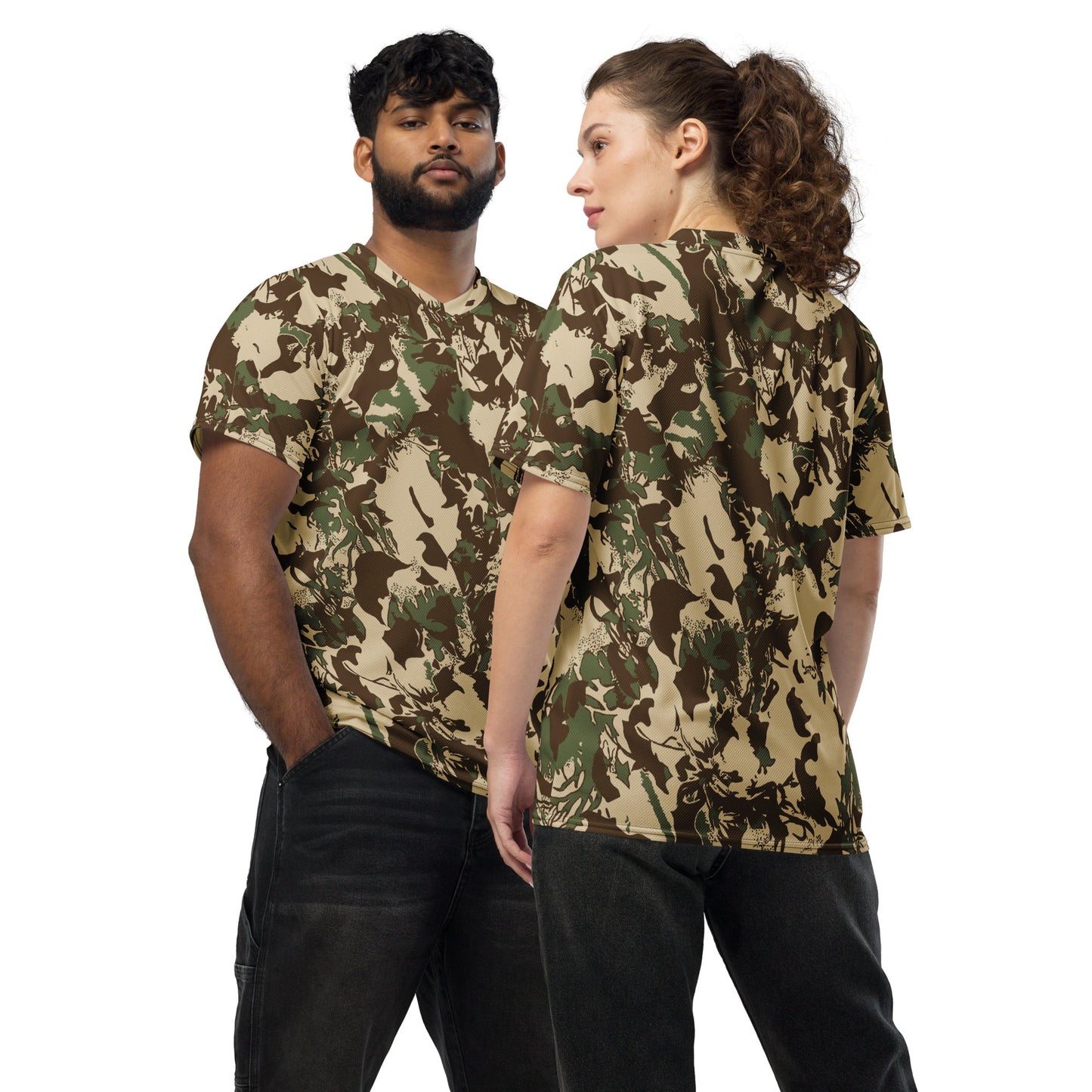 South African KOEVOET Police CAMO unisex sports jersey - 2XS - Sports Jerseys