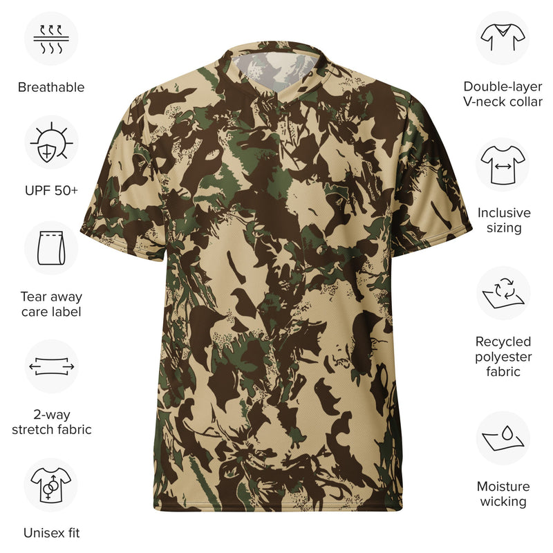 Koevoet Grasslands South African CAMO Unisex Sports Jersey