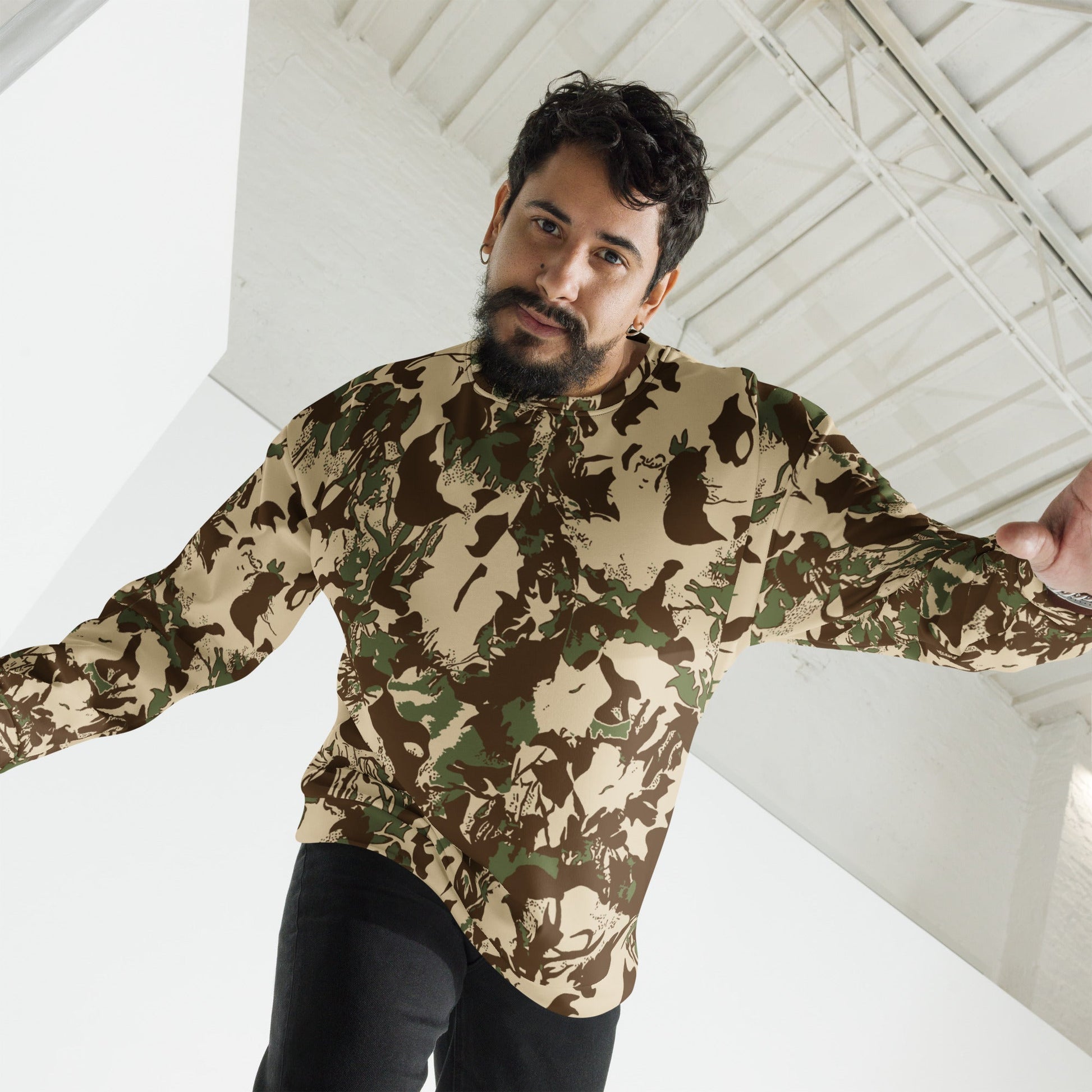 South African KOEVOET Police CAMO Unisex Sweatshirt - Sweatshirts