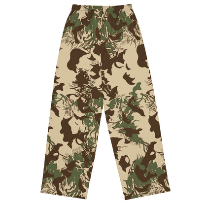 South African KOEVOET Police CAMO unisex wide-leg pants - Wide-leg Pants