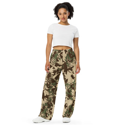 South African KOEVOET Police CAMO unisex wide-leg pants - Wide-leg Pants