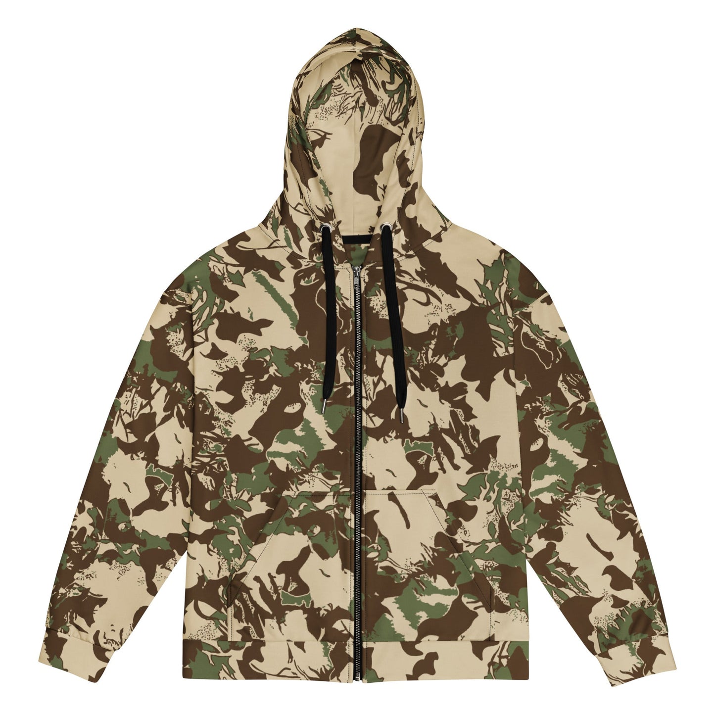 South African KOEVOET Police CAMO Unisex zip hoodie - 2XS - Zip Hoodies
