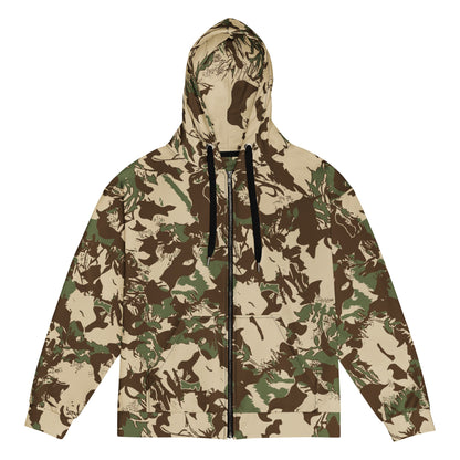 South African KOEVOET Police CAMO Unisex zip hoodie - 2XS - Zip Hoodies