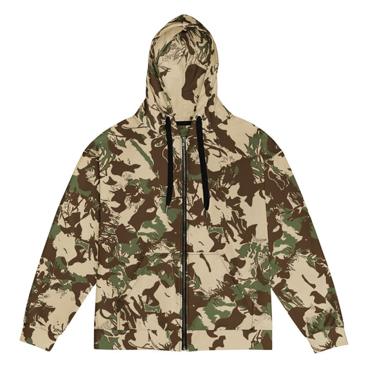 South African KOEVOET Police CAMO Unisex zip hoodie - 2XS - Zip Hoodies