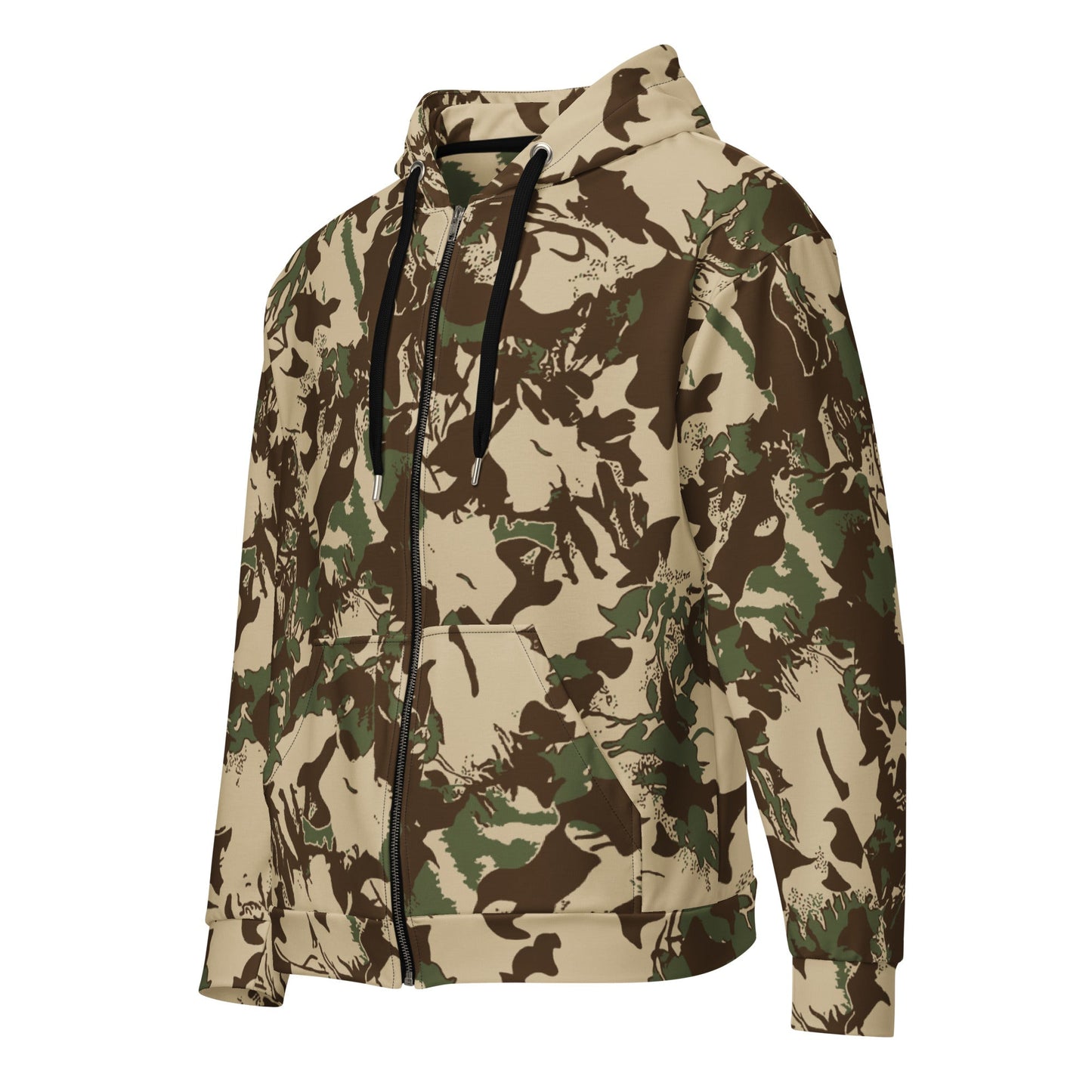 South African KOEVOET Police CAMO Unisex zip hoodie - Zip Hoodies