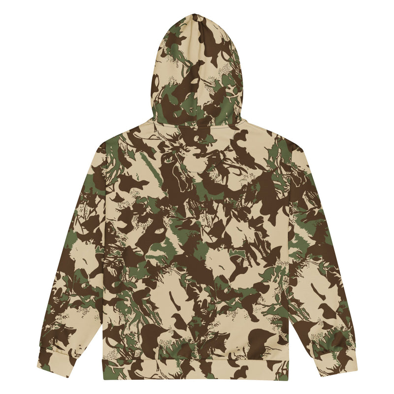 South African Koevoet Grasslands CAMO Unisex Zip Hoodie