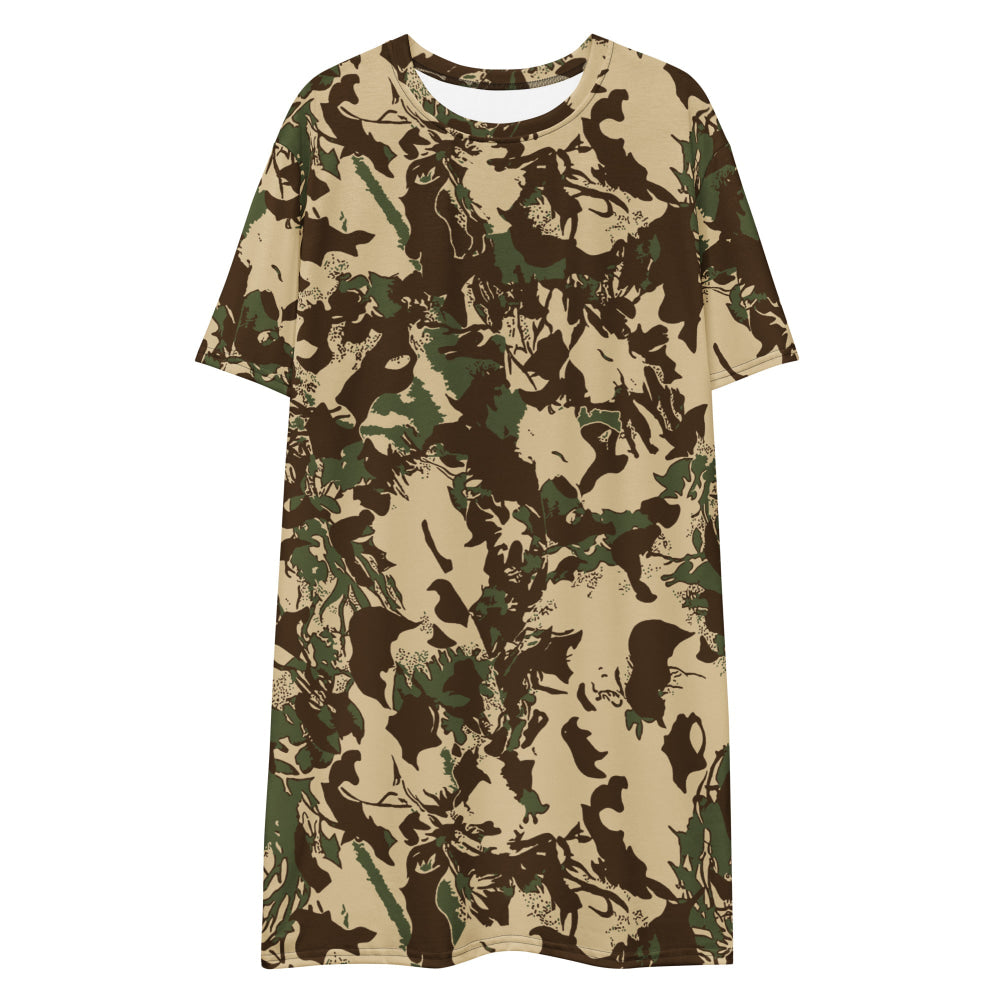 South African Police (SAP) KOEVOET CAMO T-shirt dress - Womens T-Shirt Dress