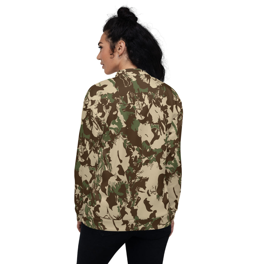 South African Police (SAP) KOEVOET CAMO Unisex Bomber Jacket