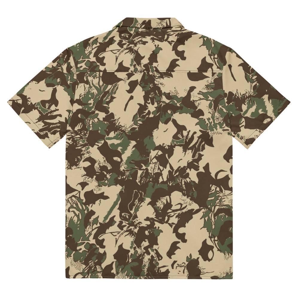 South African Police (SAP) KOEVOET CAMO Unisex button shirt - Button Shirt