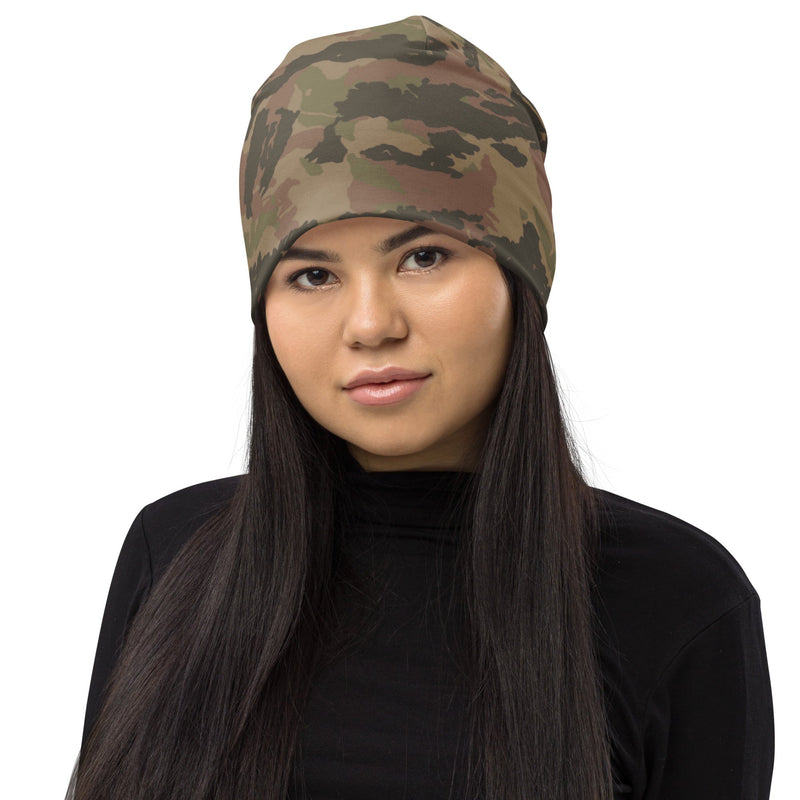 Brushstroke South African Railway Police CAMO Beanie - Head
