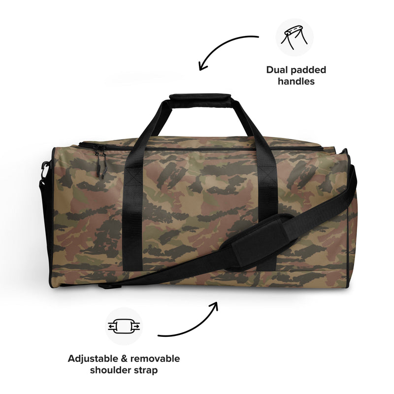 Brushstroke South African Railway Police CAMO Duffle Bag