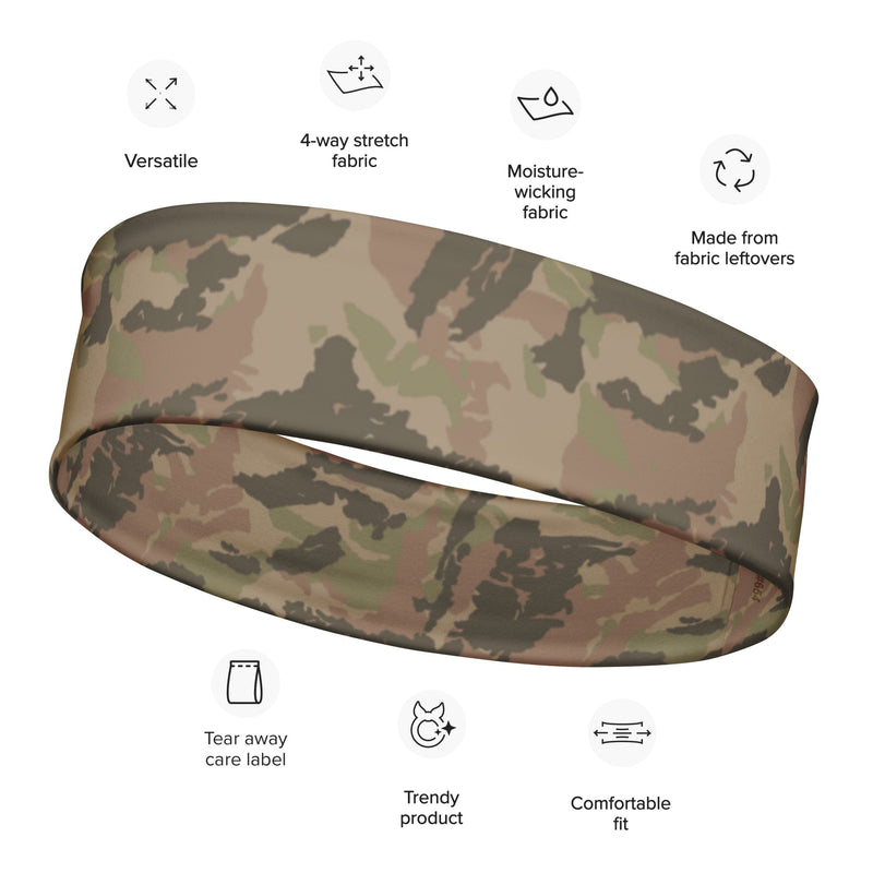 Brushstroke South African Railway Police CAMO Headband - M - Head