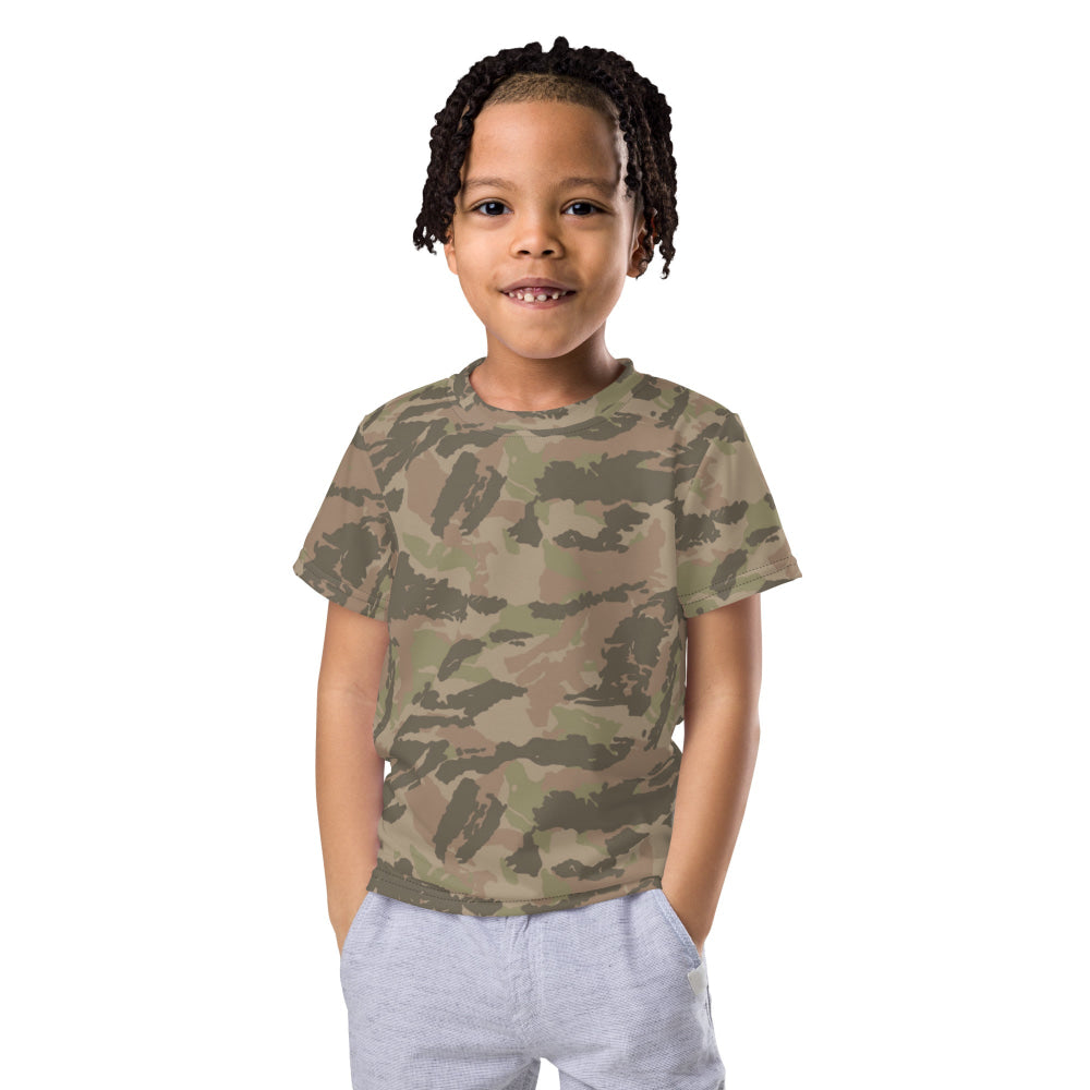 South African Railway Police CAMO Kids crew neck t-shirt - 2T - Crew Neck T-shirt