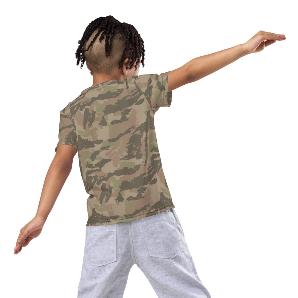 South African Railway Police CAMO Kids crew neck t-shirt - Crew Neck T-shirt