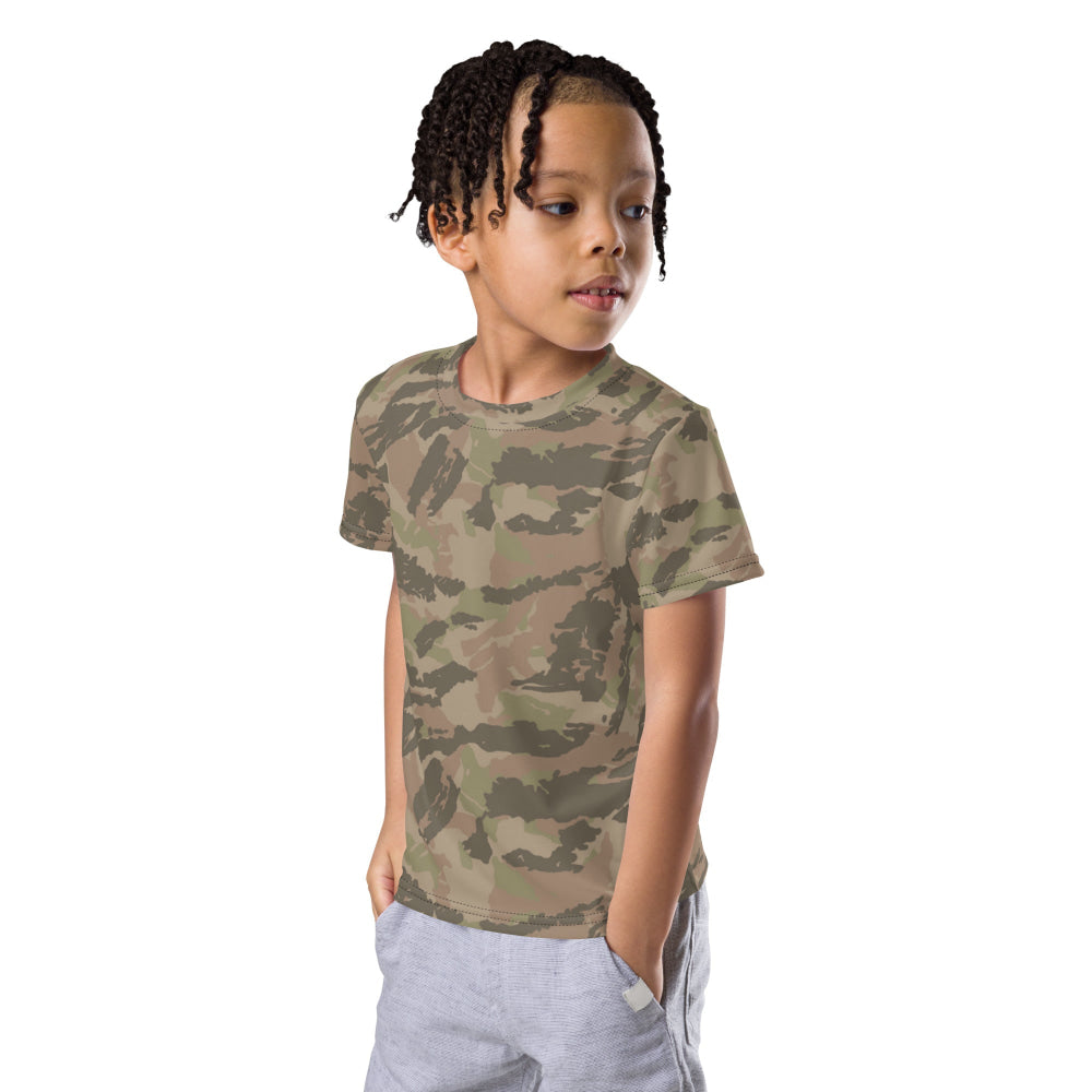 South African Railway Police CAMO Kids crew neck t-shirt - Crew Neck T-shirt