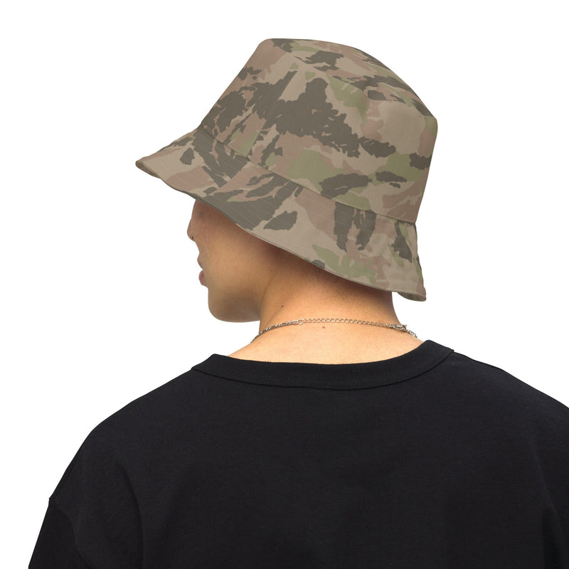 Brushstroke South African Railway Police CAMO Reversible Bucket Hat - Head