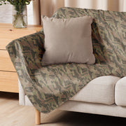 Brushstroke South African Railway Police CAMO Sherpa Blanket
