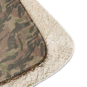 Brushstroke South African Railway Police CAMO Sherpa Blanket