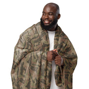 Brushstroke South African Railway Police CAMO Sherpa Blanket