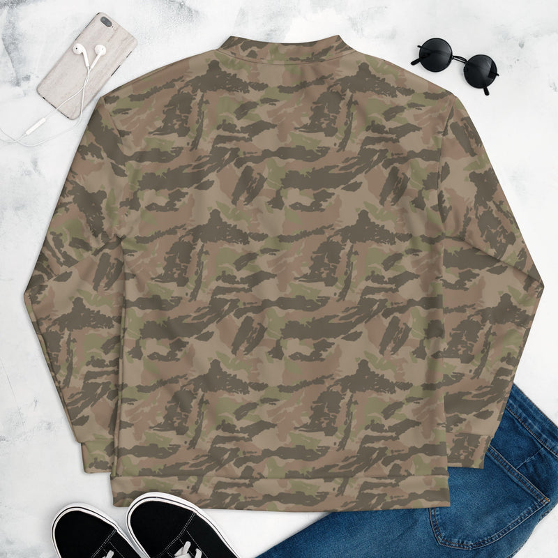 Brushstroke South African Railway Police CAMO Unisex Bomber Jacket