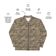 Brushstroke South African Railway Police CAMO Unisex Bomber Jacket