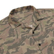 Brushstroke South African Railway Police CAMO Unisex Short-Sleeve Button Shirt - Button-Up