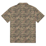 Brushstroke South African Railway Police CAMO Unisex Short-Sleeve Button Shirt - Button-Up