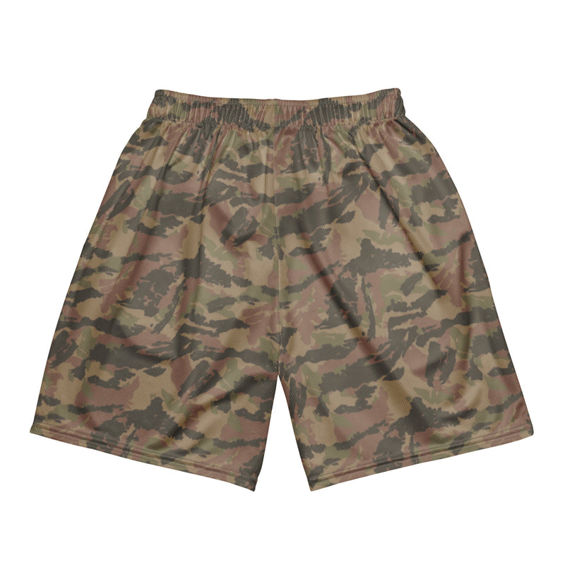 Brushstroke South African Railway Police CAMO Unisex Mesh Shorts