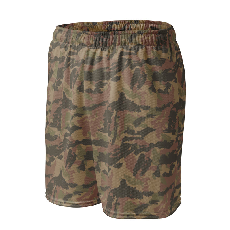 Brushstroke South African Railway Police CAMO Unisex Mesh Shorts