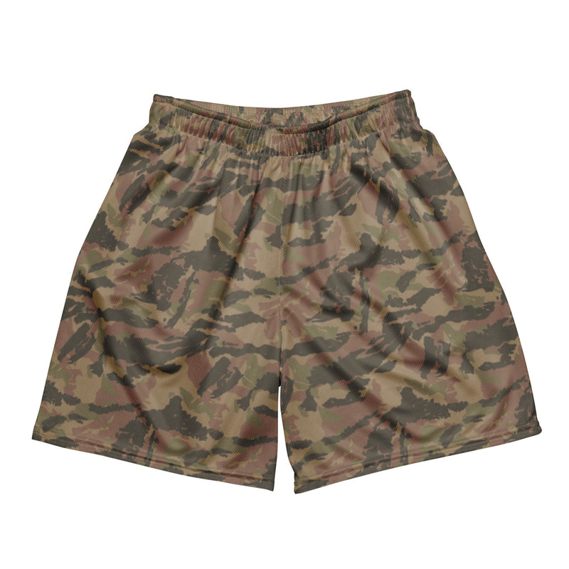 Brushstroke South African Railway Police CAMO Unisex Mesh Shorts