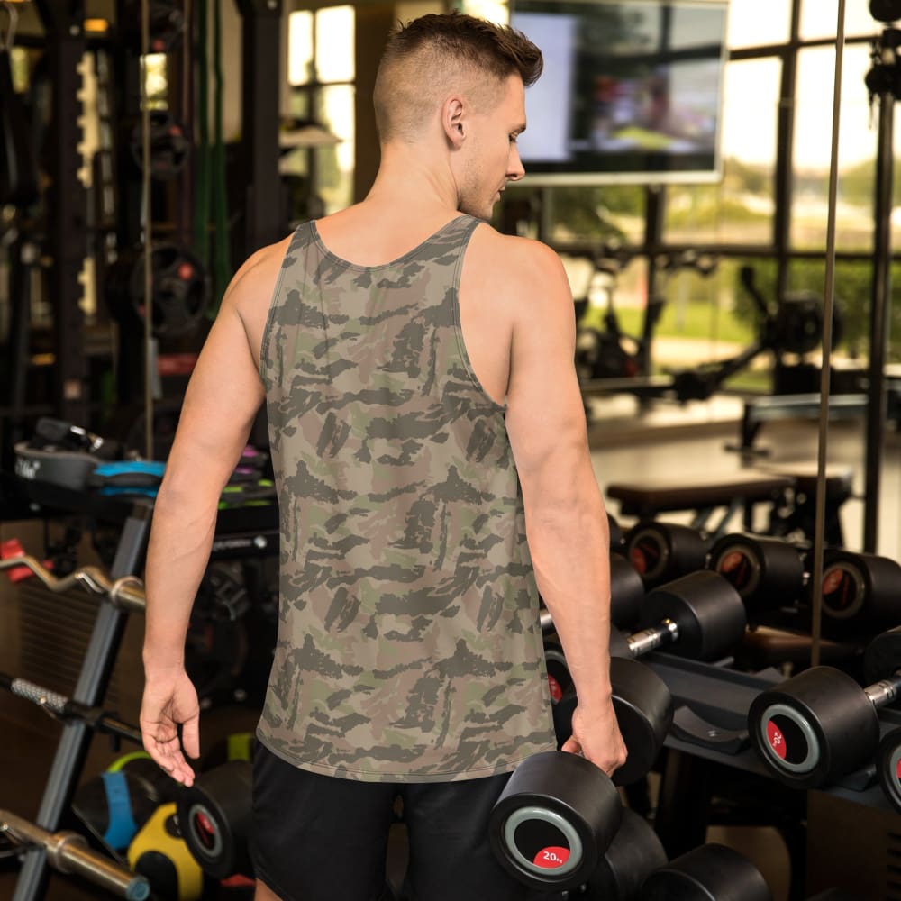 South African Railway Police CAMO Unisex Tank Top